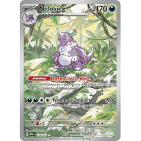 Nidoking 174/165 SV 151 Illustration Rare Holo Pokemon Card NEAR MINT TCG