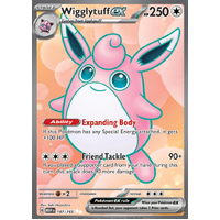 Wigglytuff EX 187/165 SV 151 Full Art Secret Rare Holo Pokemon Card NEAR MINT TCG