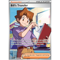 Bill's Transfer 194/165 SV 151 Full Art Secret Rare Holo Pokemon Card NEAR MINT TCG