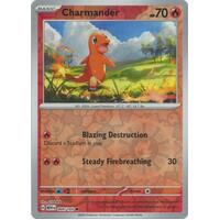 Charmander 004/165 SV 151 Reverse Holo Common Pokemon Card NEAR MINT TCG