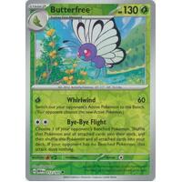 Butterfree 012/165 SV 151 Reverse Holo Uncommon Pokemon Card NEAR MINT TCG