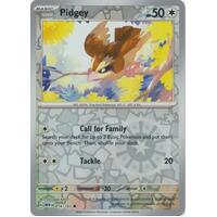 Pidgey 016/165 SV 151 Reverse Holo Common Pokemon Card NEAR MINT TCG