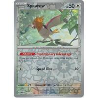 Spearow 021/165 SV 151 Reverse Holo Common Pokemon Card NEAR MINT TCG