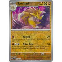 Sandslash 028/165 SV 151 Reverse Holo Uncommon Pokemon Card NEAR MINT TCG