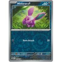 Nidoran 032/165 SV 151 Reverse Holo Common Pokemon Card NEAR MINT TCG