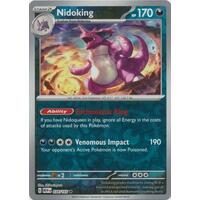 Nidoking 034/165 SV 151 Reverse Holo Rare Pokemon Card NEAR MINT TCG