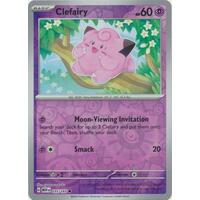 Clefairy 035/165 SV 151 Reverse Holo Common Pokemon Card NEAR MINT TCG