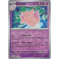 Clefable 036/165 SV 151 Reverse Holo Uncommon Pokemon Card NEAR MINT TCG