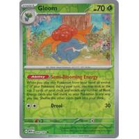 Gloom 044/165 SV 151 Reverse Holo Uncommon Pokemon Card NEAR MINT TCG