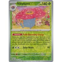 Vileplume 045/165 SV 151 Reverse Holo Rare Pokemon Card NEAR MINT TCG