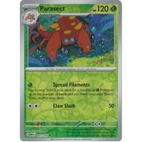 Parasect 047/165 SV 151 Reverse Holo Uncommon Pokemon Card NEAR MINT TCG