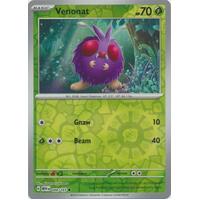 Venonat 048/165 SV 151 Reverse Holo Common Pokemon Card NEAR MINT TCG