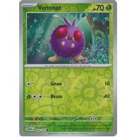 Venonat 048/165 SV 151 Reverse Holo Common Pokemon Card NEAR MINT TCG