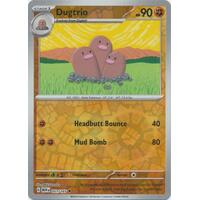 Dugtrio 051/165 SV 151 Reverse Holo Uncommon Pokemon Card NEAR MINT TCG