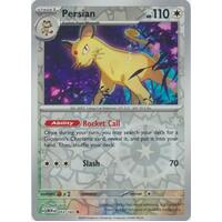 Persian 053/165 SV 151 Reverse Holo Uncommon Pokemon Card NEAR MINT TCG