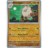 Primeape 057/165 SV 151 Reverse Holo Uncommon Pokemon Card NEAR MINT TCG