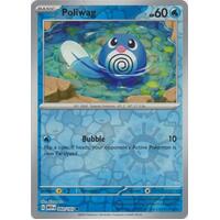 Poliwag 060/165 SV 151 Reverse Holo Common Pokemon Card NEAR MINT TCG