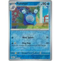 Poliwhirl 061/165 SV 151 Reverse Holo Common Pokemon Card NEAR MINT TCG