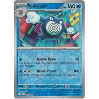 Poliwrath 062/165 SV 151 Reverse Holo Uncommon Pokemon Card NEAR MINT TCG