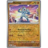 Machop 066/165 SV 151 Reverse Holo Common Pokemon Card NEAR MINT TCG