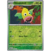 Weepinbell 070/165 SV 151 Reverse Holo Common Pokemon Card NEAR MINT TCG