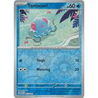 Tentacool 072/165 SV 151 Reverse Holo Common Pokemon Card NEAR MINT TCG