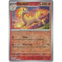 Rapidash 078/165 SV 151 Reverse Holo Uncommon Pokemon Card NEAR MINT TCG