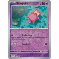 Slowpoke 079/165 SV 151 Reverse Holo Common Pokemon Card NEAR MINT TCG