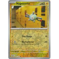 Magnemite 081/165 SV 151 Reverse Holo Common Pokemon Card NEAR MINT TCG
