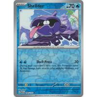 Shellder 090/165 SV 151 Reverse Holo Common Pokemon Card NEAR MINT TCG