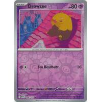 Drowzee 096/165 SV 151 Reverse Holo Common Pokemon Card NEAR MINT TCG