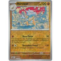 Marowak 105/165 SV 151 Reverse Holo Rare Pokemon Card NEAR MINT TCG