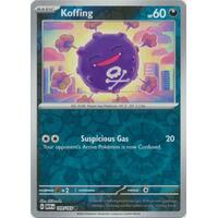 Koffing 109/165 SV 151 Reverse Holo Common Pokemon Card NEAR MINT TCG