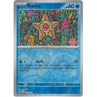 Staryu 120/165 SV 151 Reverse Holo Common Pokemon Card NEAR MINT TCG