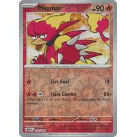 Magmar 126/165 SV 151 Reverse Holo Common Pokemon Card NEAR MINT TCG