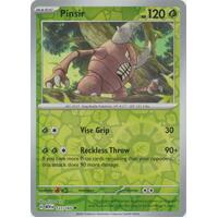 Pinsir 127/165 SV 151 Reverse Holo Uncommon Pokemon Card NEAR MINT TCG