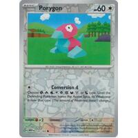 Porygon 137/165 SV 151 Reverse Holo Common Pokemon Card NEAR MINT TCG