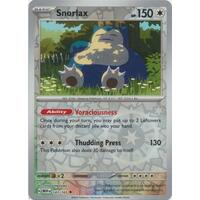 Snorlax 143/165 SV 151 Reverse Holo Uncommon Pokemon Card NEAR MINT TCG