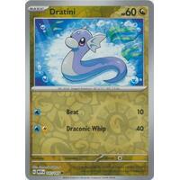 Dratini 147/165 SV 151 Reverse Holo Common Pokemon Card NEAR MINT TCG