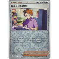 Bill's Transfer 156/165 SV 151 Reverse Holo Uncommon Pokemon Card NEAR MINT TCG