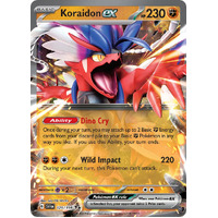 Koraidon ex 125/198 Scarlet and Violet Base Set Holo Ultra Rare Pokemon Card NEAR MINT TCG