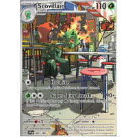 Scovillain 202/198 Scarlet and Violet Base Set Illustration Rare Holo Pokemon Card NEAR MINT TCG
