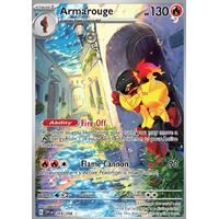 Armarouge 203/198 Scarlet and Violet Base Set Illustration Rare Holo Pokemon Card NEAR MINT TCG