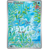 Clauncher 205/198 Scarlet and Violet Base Set Illustration Rare Holo Pokemon Card NEAR MINT TCG