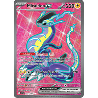 Miraidon ex 227/198 Scarlet and Violet Base Set Full Art Holo Secret Rare Pokemon Card NEAR MINT TCG