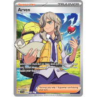 Arven 235/198 Scarlet and Violet Base Set Full Art Holo Secret Rare Pokemon Card NEAR MINT TCG