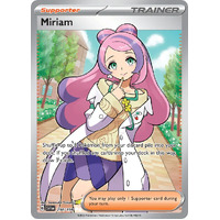 Miriam 238/198 Scarlet and Violet Base Set Full Art Holo Secret Rare Pokemon Card NEAR MINT TCG