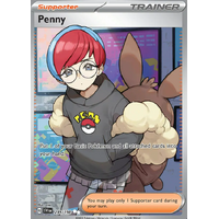 Penny 239/198 Scarlet and Violet Base Set Full Art Holo Secret Rare Pokemon Card NEAR MINT TCG