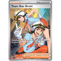 Team Star Grunt 242/198 Scarlet and Violet Base Set Full Art Holo Secret Rare Pokemon Card NEAR MINT TCG