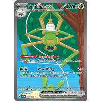 Spidops ex 243/198 Scarlet and Violet Base Set Special Illustration Rare Holo Pokemon Card NEAR MINT TCG